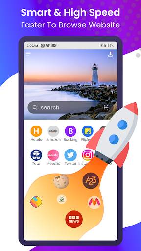 Fox Browser скриншот 1