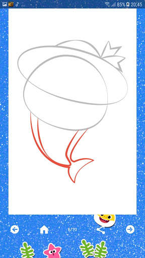 How to draw Baby Shark screenshot 5