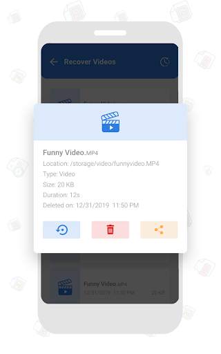 Deleted Video Recovery, Recover deleted files screenshot 4