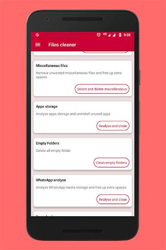 Files Cleaner - Freeup more memory space screenshot 2