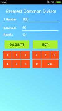 Greatest Common Divisor screenshot 1