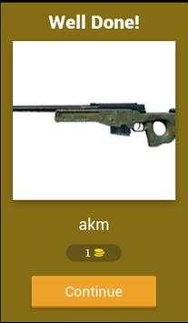 PUBG WEAPON QUIZ screenshot 2