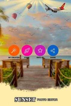 Sunset photo frame screenshot 6