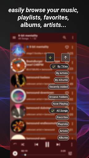 Audio Visualizer Music Player screenshot 7