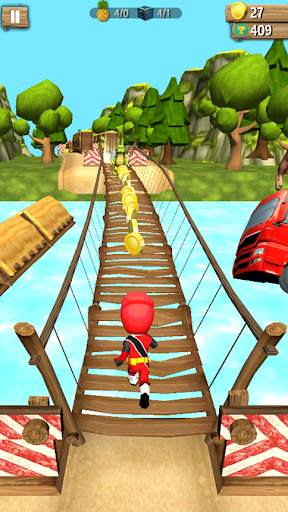 Power Jungle Dash Ninja Steel скриншот 3
