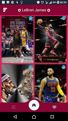 🔥LeBron James Fond d'écran  HD | wallpaper 4K 🏀 screenshot 2