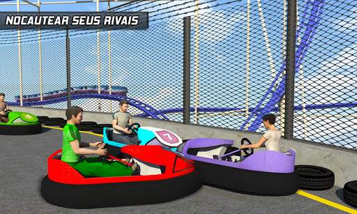 Parachoque Carro Crash Corrida Febre Demolição 3D screenshot 6