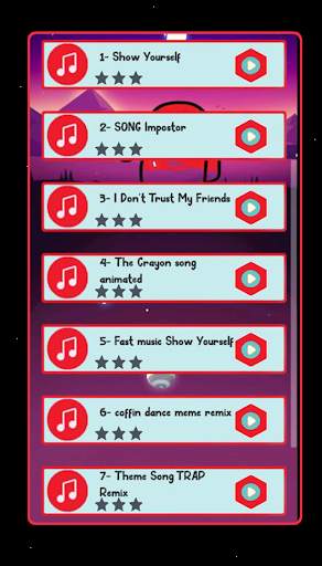 Among Us imposter Dancing hop ball screenshot 2