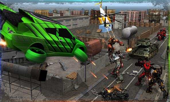 Helicopter Transformation: Robot Fighting Games screenshot 4