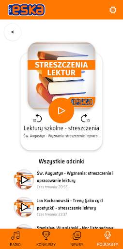 Radio ESKA. Radio internetowe. screenshot 6