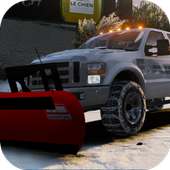Driving Ford F350 Offroad Snow Simulator logo