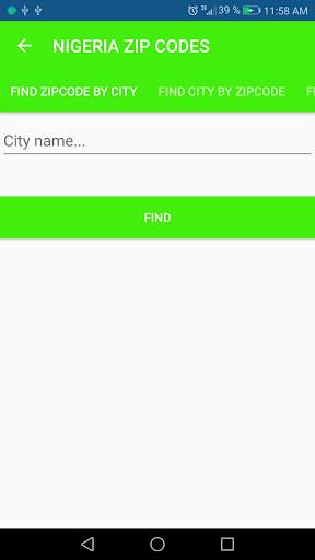 NIGERIA POSTCODES screenshot 1