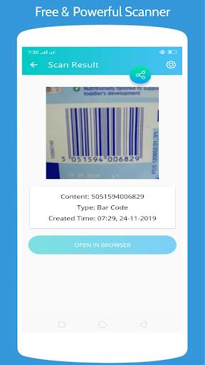 Free QR & Barcode Scanner screenshot 5