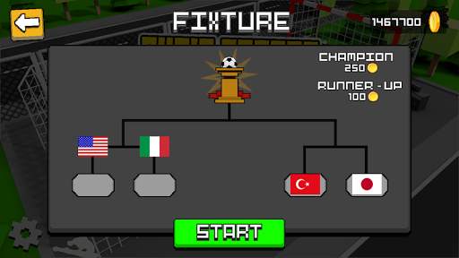 Cubic Street Soccer 3D screenshot 4