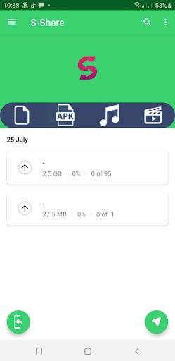 S-Share - File Transfer,Music & Playlist screenshot 1