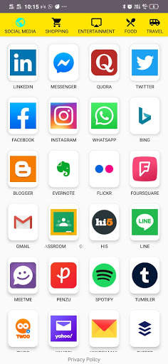 Social Network:all in one social app for all screenshot 1
