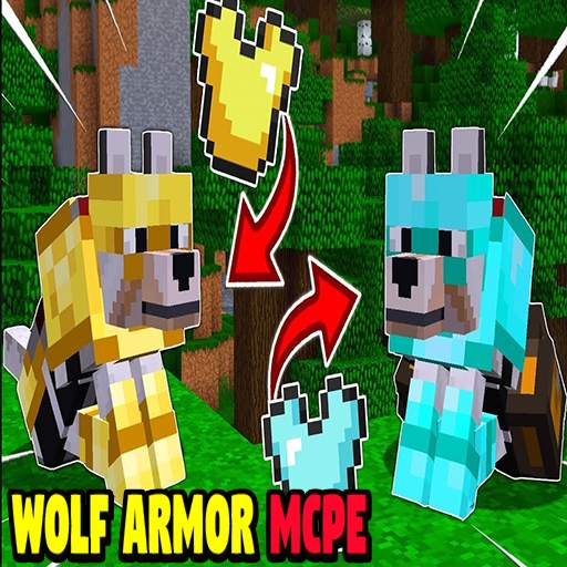 Wolf Armor Addon for Minecraft PE 1.8