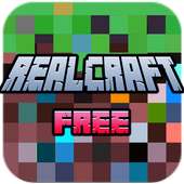RealCraft Pocket survival Edition Explore Pe logo