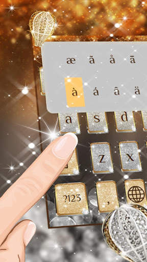 Luxury Gold Silver Theme screenshot 3