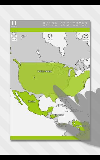 Enjoy Learning World Map Puzzle screenshot 6