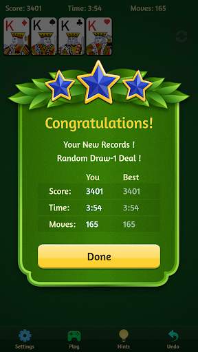 Solitaire screenshot 2