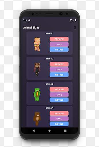 Animals Skins For Minecraft screenshot 1