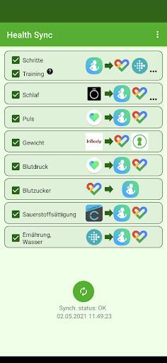 Health Sync screenshot 1
