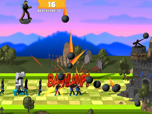 Catapult Game King Castle Knights screenshot 5