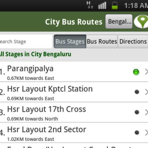 India City Bus routes 3.0