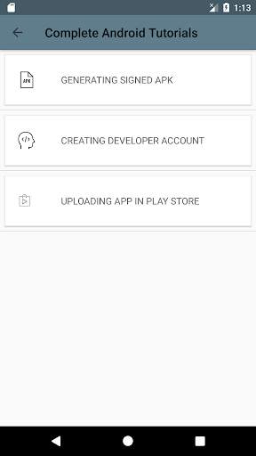 Complete Android Tutorials скриншот 3
