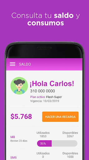 Flash Mobile Colombia screenshot 3