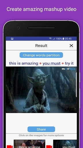 MovMix - Say it with movie stars - GIF 2.0 screenshot 1