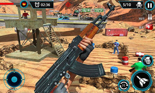 FPS Terrorist Secret Mission: Shooting Games 2021 screenshot 4