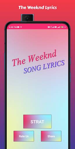 The Weeknd Song Lyrics screenshot 2