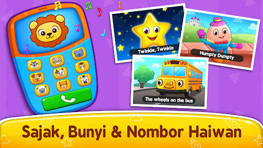 Permainan bayi: piano, telefon screenshot 1