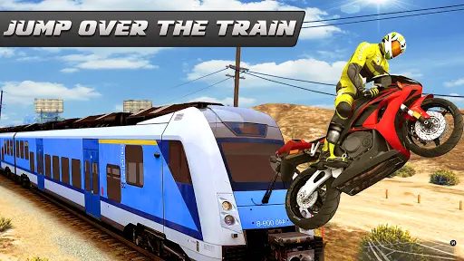 EZ Drive - Train Racer - Train Surfer, Bike Race screenshot 9