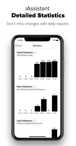 iAssistant Followers Analysis for Instagram screenshot 3