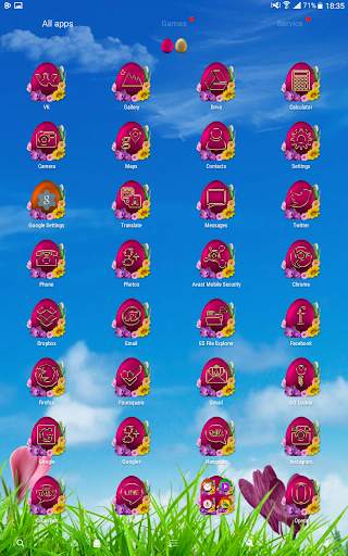 Happy Easter Go Launcher Theme screenshot 10