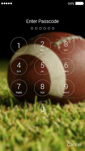 Football Lock Screen screenshot 4