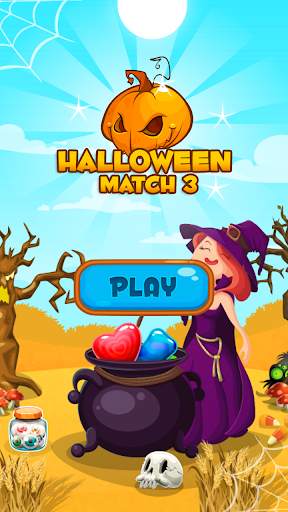 Halloween Candy Jewel: Match 3 screenshot 1
