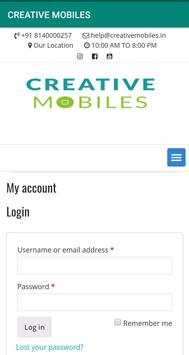 CREATIVE MOBILES 2 تصوير الشاشة