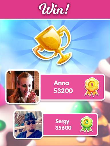 Sweet Candy Puzzle Mania - food cafe match 3 screenshot 3