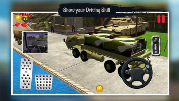 Army(Military) OffRoad Truck Driving Simulator screenshot 3