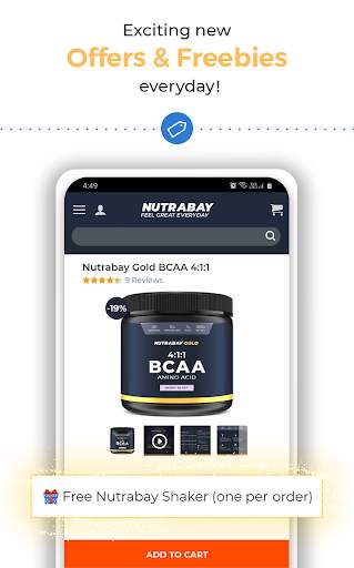Nutrabay: Authentic Supplements & Whey Protein App screenshot 3