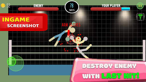Stickman SuperHeroes Fighters: Free Fighting Games screenshot 2