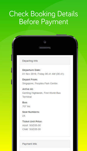 707 Bus Ticket screenshot 4