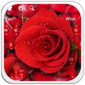 Red Rose Keyboard on 9Apps