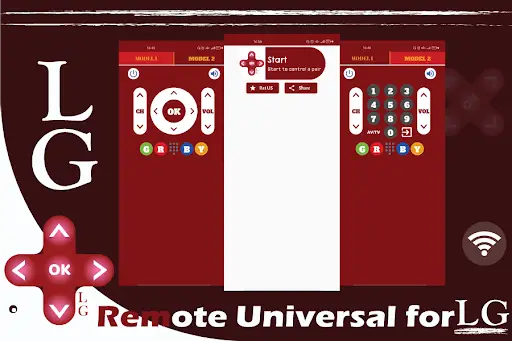 Universal Smart TV Remote Control App for ALL LG screenshot 1