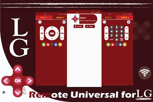 Universal Smart TV Remote Control App for ALL LG screenshot 1