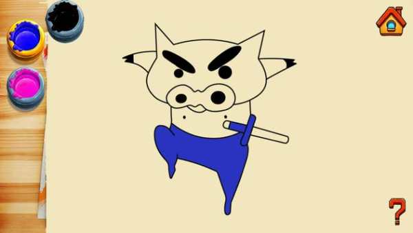 Coloring Shin Chan screenshot 7